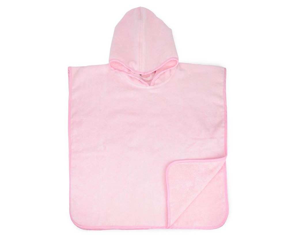 Baby Poncho - Light Pink