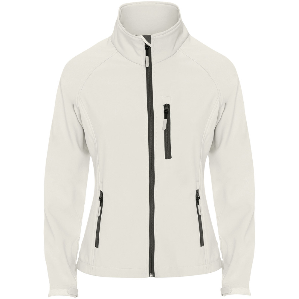 Antartida softshell damesjack - parelwit
