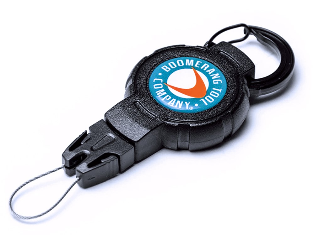 Boomerang Retractable Gear Tether Medium Carabiner
