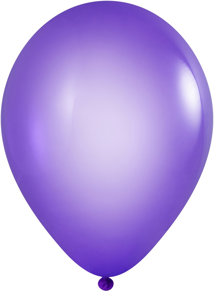 Ballonnen bedrukt High Quality Precision Print Ø 33 cm / omvang 85-95 cm / 11 inch - Paars Kristal (3370)