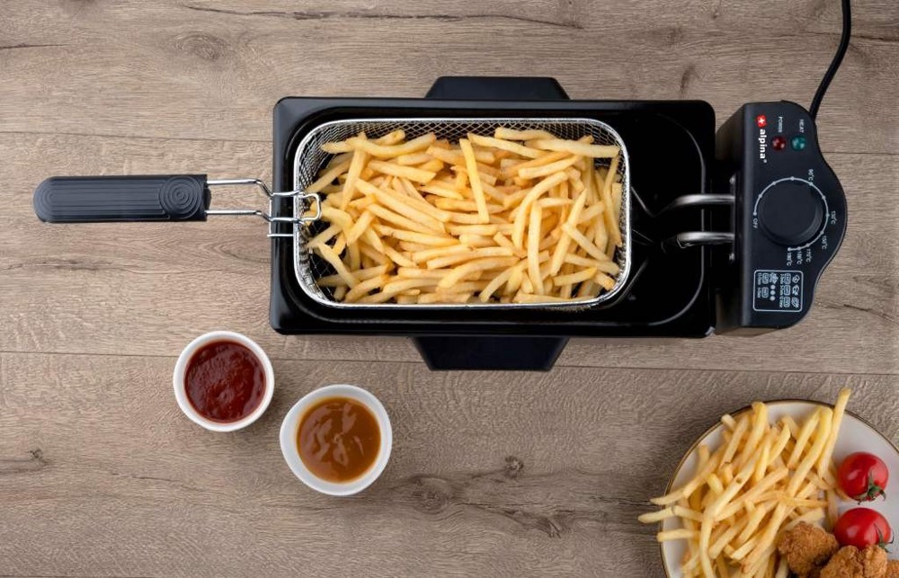 ALPINA Deep Fryer 3L 2000W- Zilver