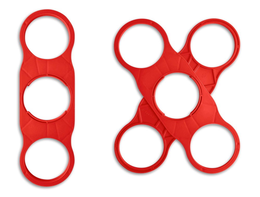 Bierhouder Festitray - rood