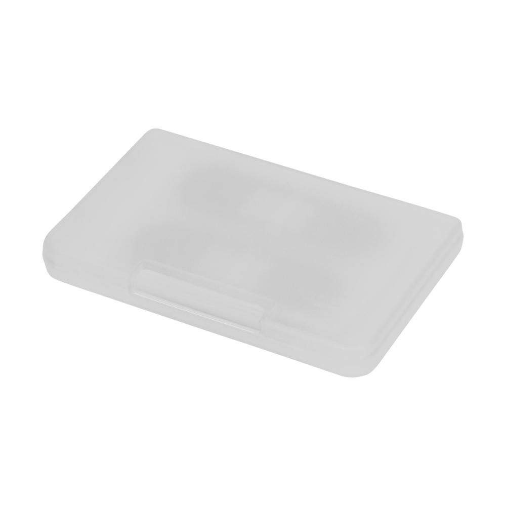 EHBO-set "Pleistersdoos" - transparant-melkachtig