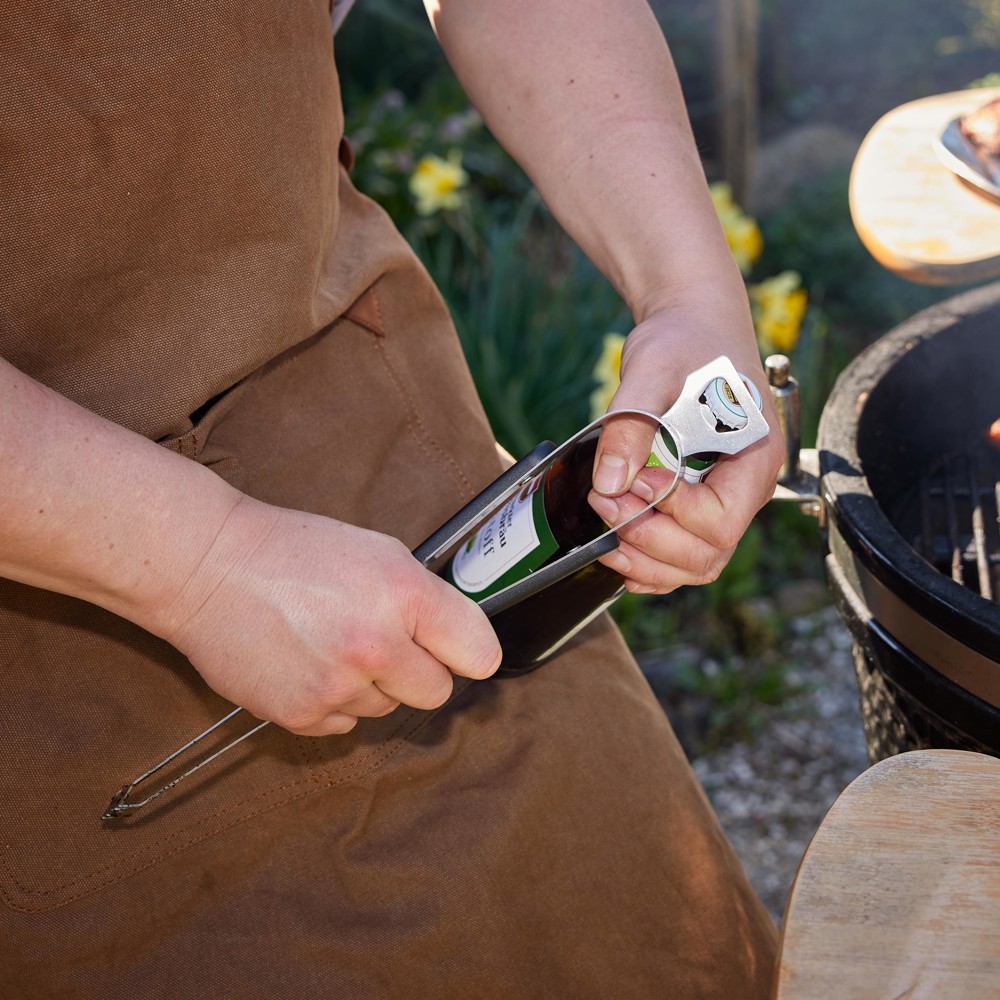Barbecuetang "Opener" met flesopener, 35 cm