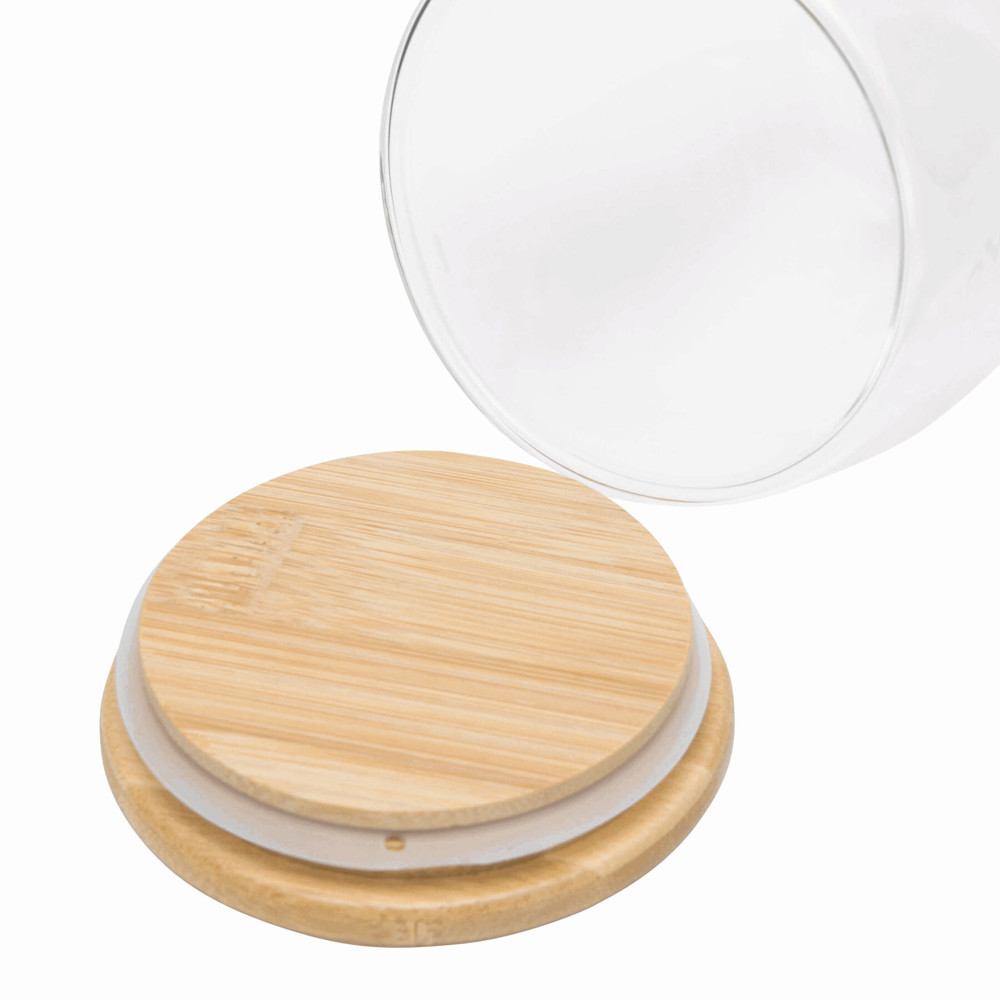 BAMBOO ART S - Dubbelwandig glas, inhoud ca. 250 ml.