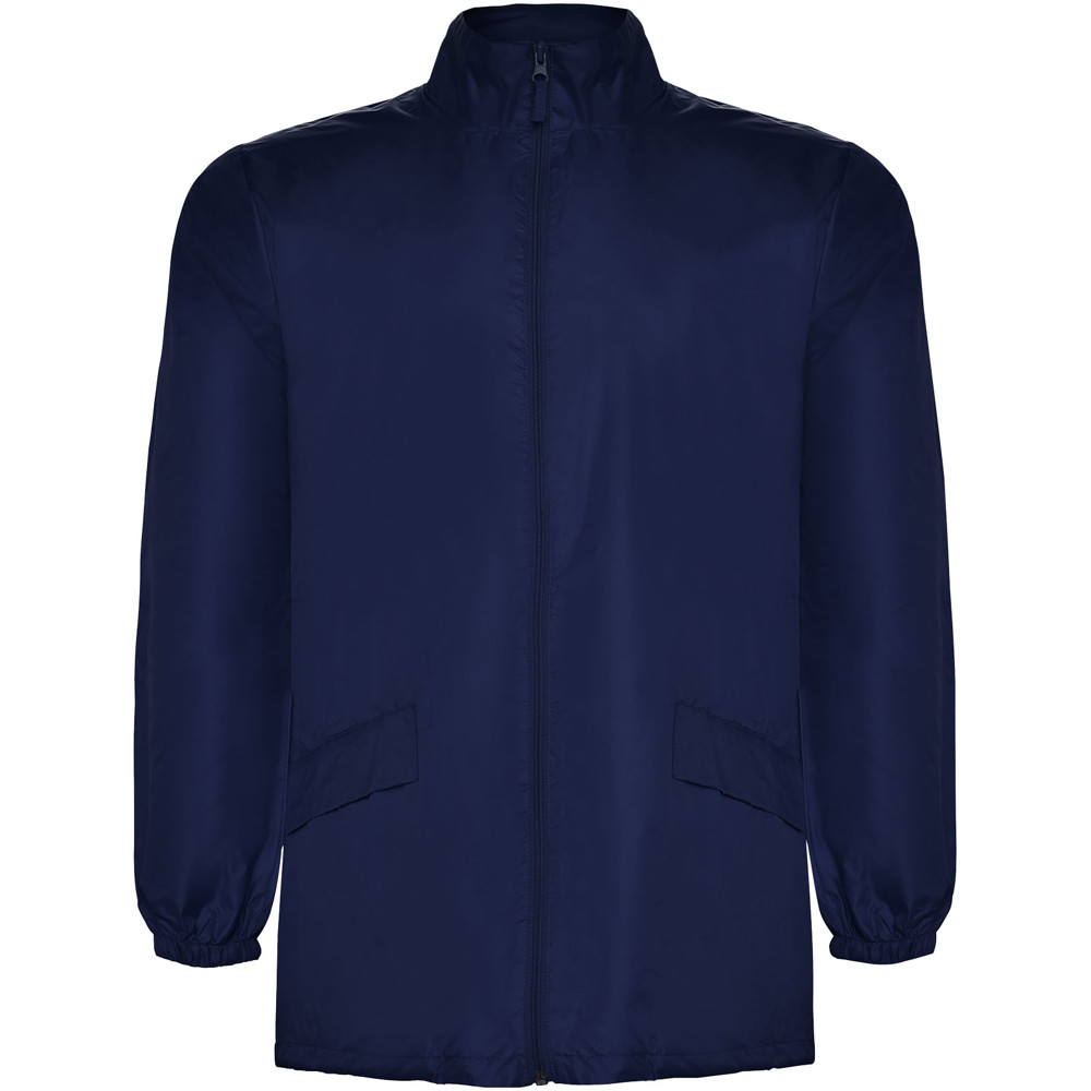 Escocia unisex lichtgewicht regenjas - marineblauw