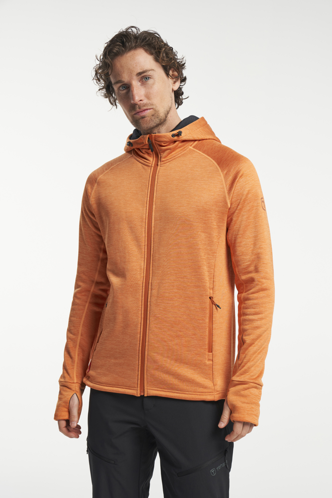 TXlite Hoodie Zip Men - Donker oranje