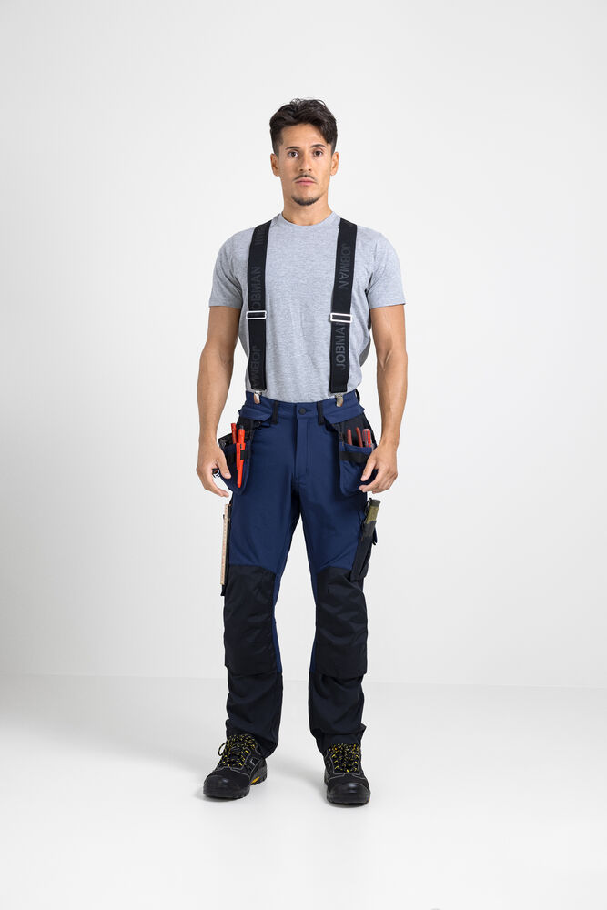 Jobman - 5264 T-shirt Zwart/Geel XXL