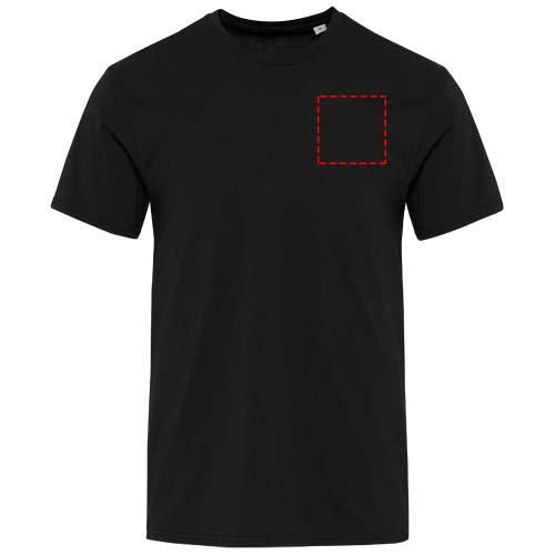 Azurite 160 g/m² unisex OCS organisch T-shirt met korte mouwen