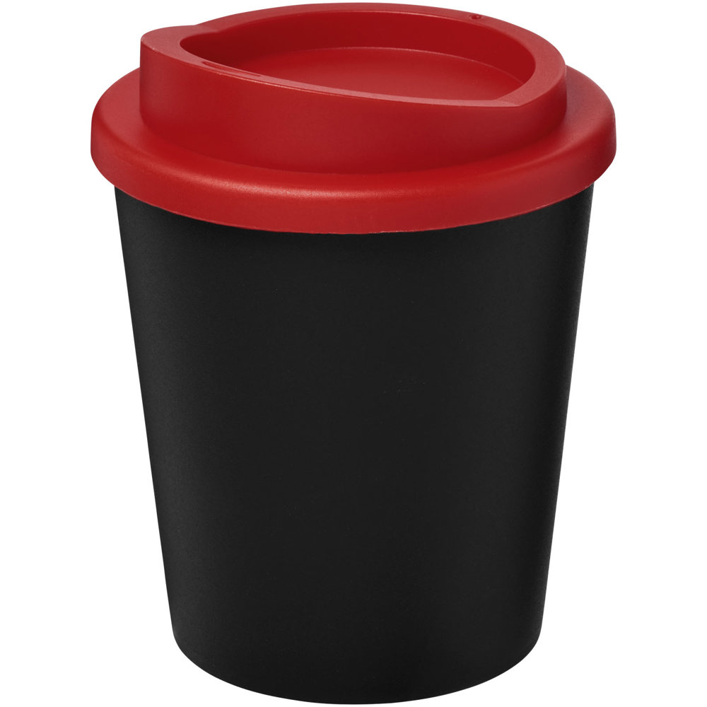 Americano® espresso 250 ml geïsoleerde beker - Zwart, Rood