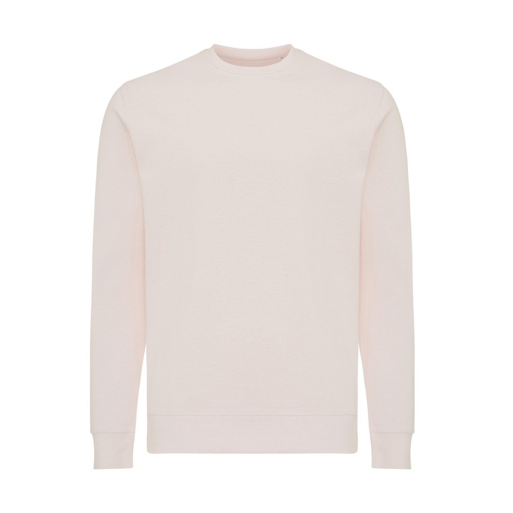 IQONIQ Etosha lichtgewicht gerecycled katoen sweater - cloud pink (± PMS 11-1408 TCX)