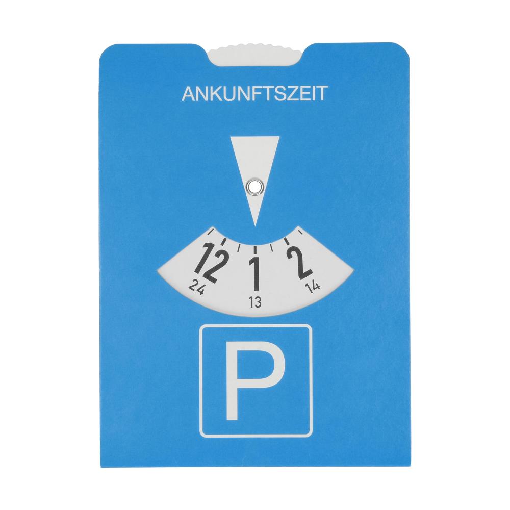Kartonnen parkeerschijf "Reisrekenmachine"