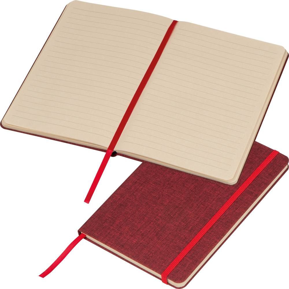 A5 notitieboekje Algiers - Rood