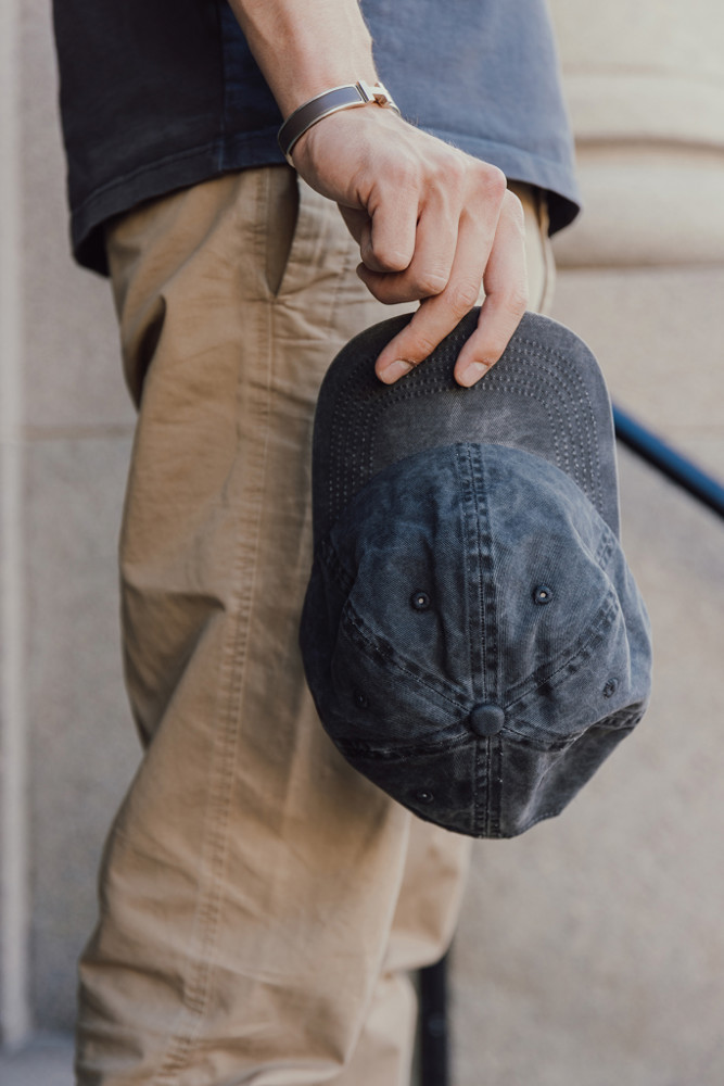 BEAU AWARE™ Washed 6 panel 270gsm cotton twill cap