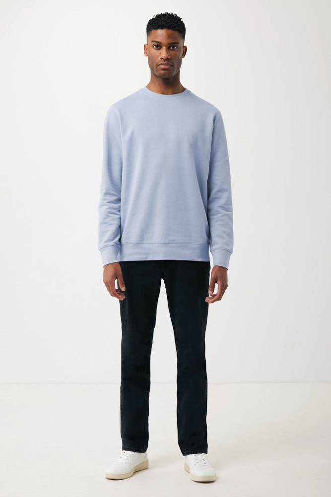 IQONIQ Etosha lichtgewicht gerecycled katoen sweater