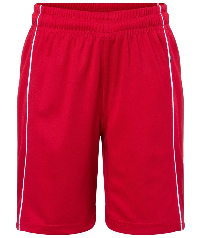 Basic team Shorts Junior - red/white