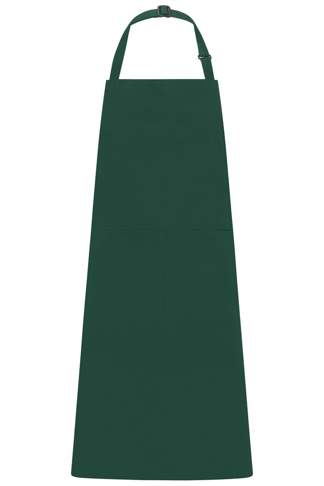 Apron with Bib - Donkergroen (ca. Pantone 343C)