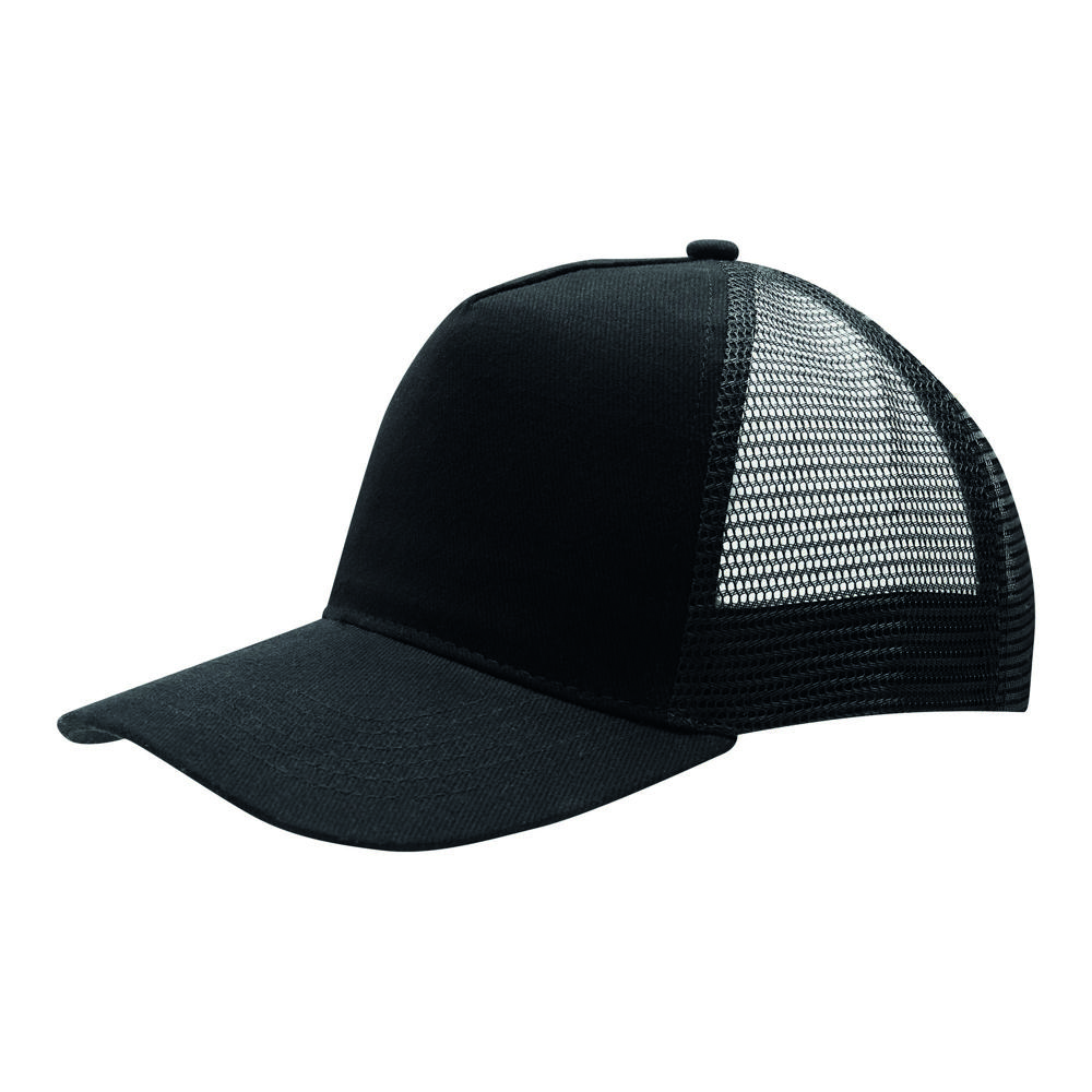 FASTBALL - Cap met 5 panelen - zwart