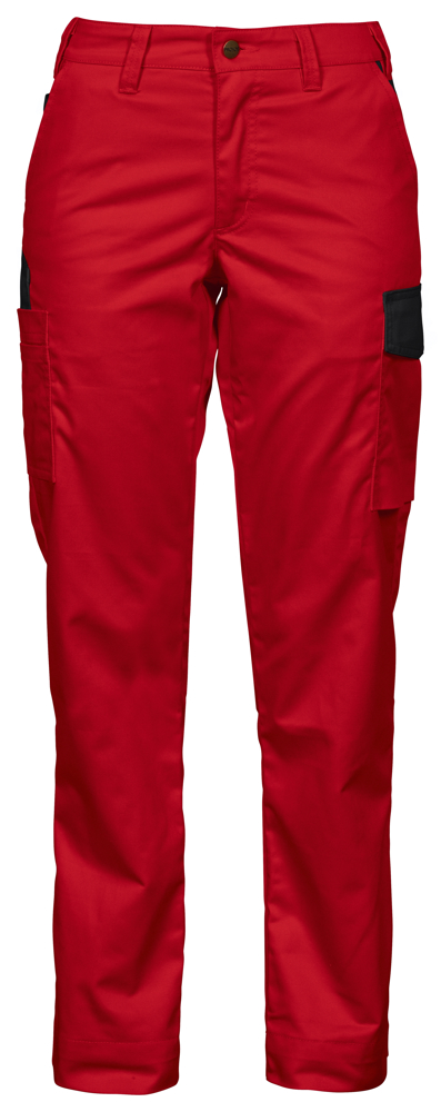 2519 DAMESBROEK ZONDER KNIEZAKKEN - Rood