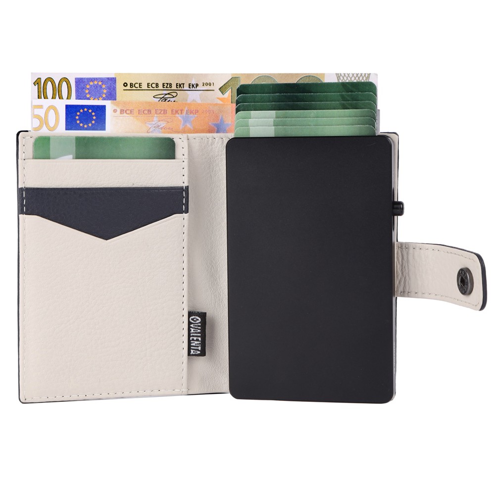 Card Wallet Leather MagSafe Luxe Navy