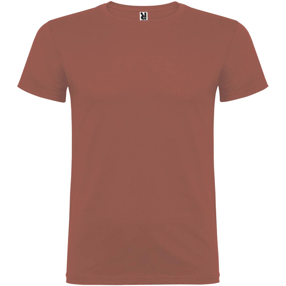 Beagle 155 g/m² kindershirt met korte mouwen - Baksteenrood