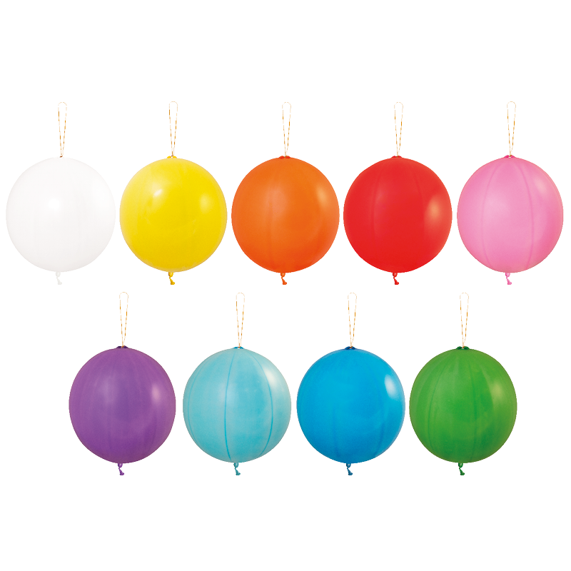 Punchballs bedrukt Qualityprint Ø 45 cm / omvang 120-130 cm / 18 inch - Assorti