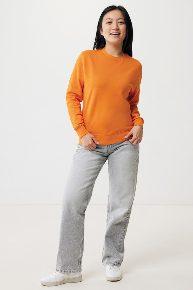 IQONIQ Etosha lichtgewicht gerecycled katoen sweater