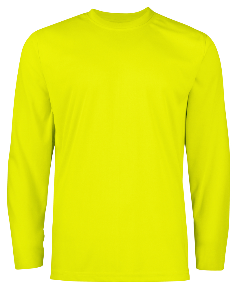 2017 T-SHIRT LANGE MOUWEN - Geel