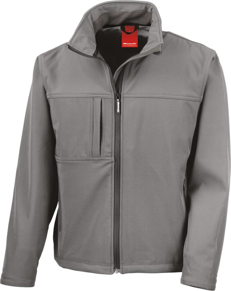 Classic Soft Shell Jacket - Workguard Grey