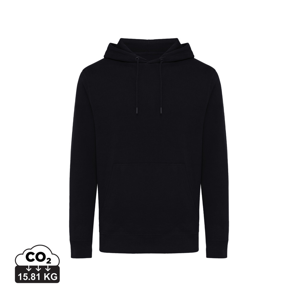 IQONIQ Rila lichtgewicht gerecycled katoen hoodie