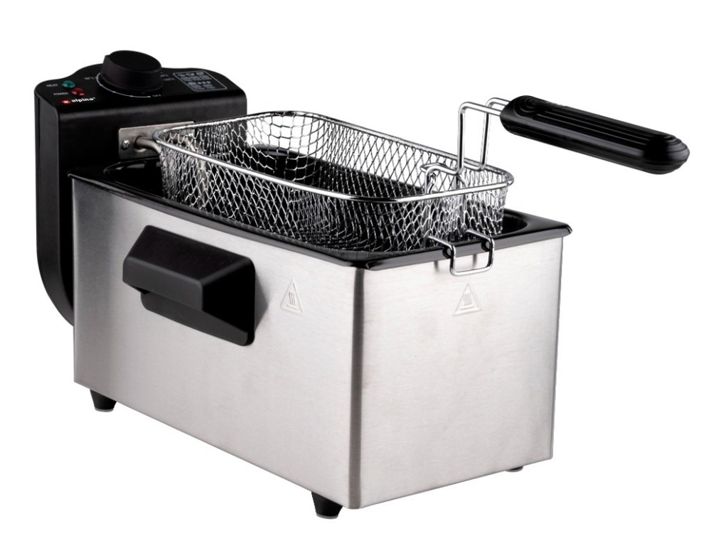 ALPINA Deep Fryer 3L 2000W- Zilver