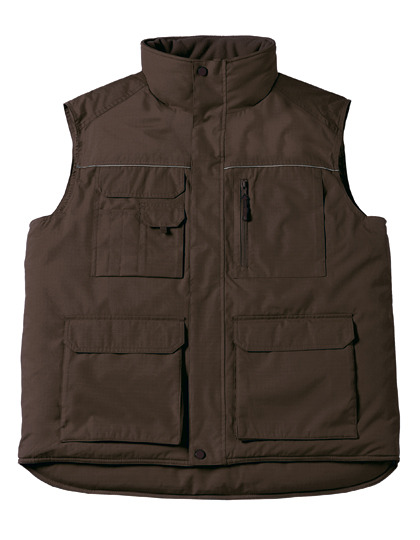 B&C COLLECTION - Expert Pro Bodywarmer - brown
