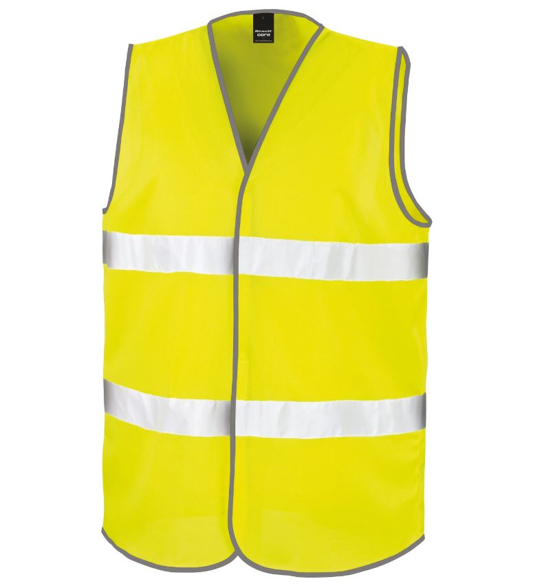 Core Motorist Safety Vest - Fluorescent Yellow