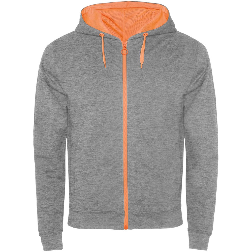 Fuji unisex sweatjack - Gemêleerd grijs