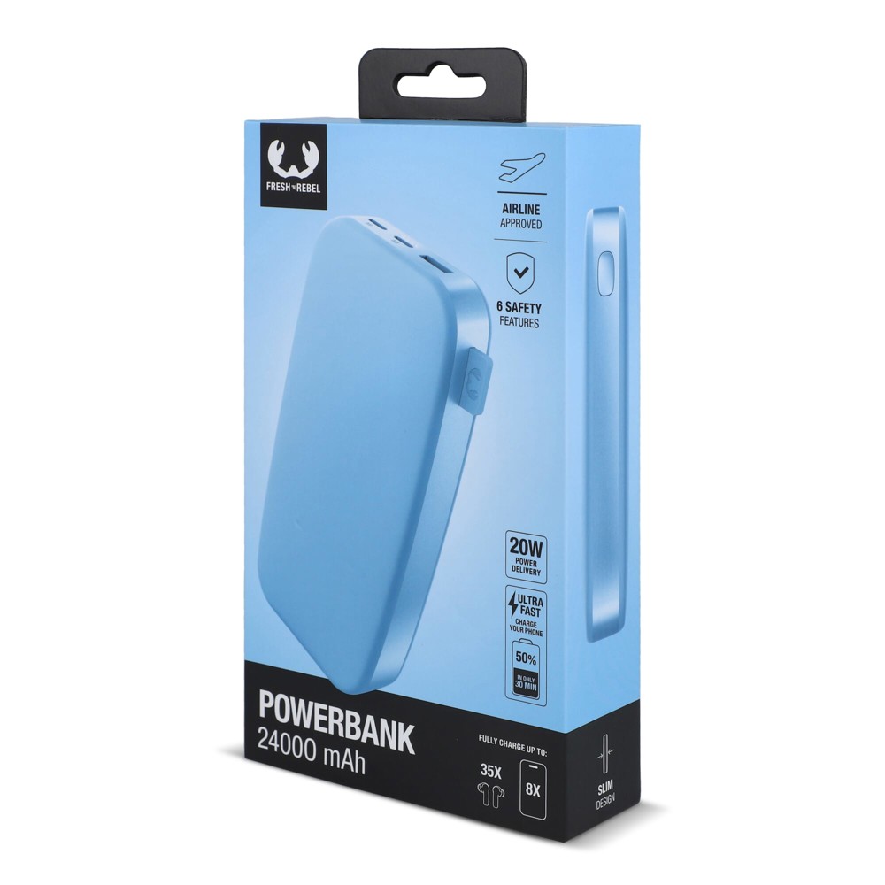 2PB24100 I Fresh 'n Rebel USB-C Powerbank 24000mAh