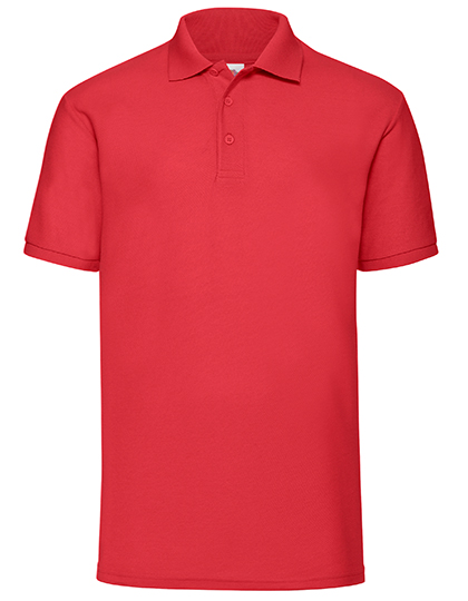 65/35 Pique Polo - red