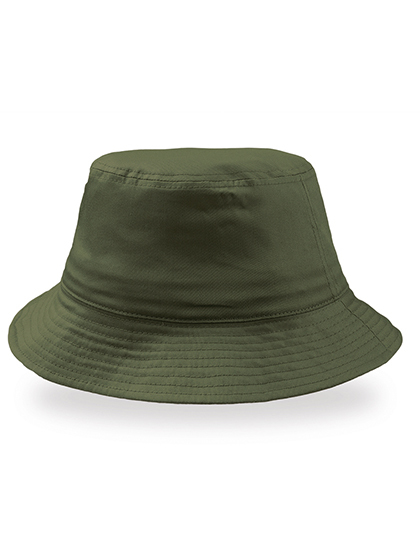 Atlantis - Bucket Cotton Hat - Olive