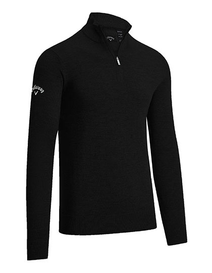 Callaway - Men´s 1/4 Zipped Merino Sweater
