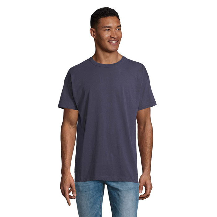 BOXY MEN - BOXY OVERSIZE T-SHIRT HEREN - Franse Marine