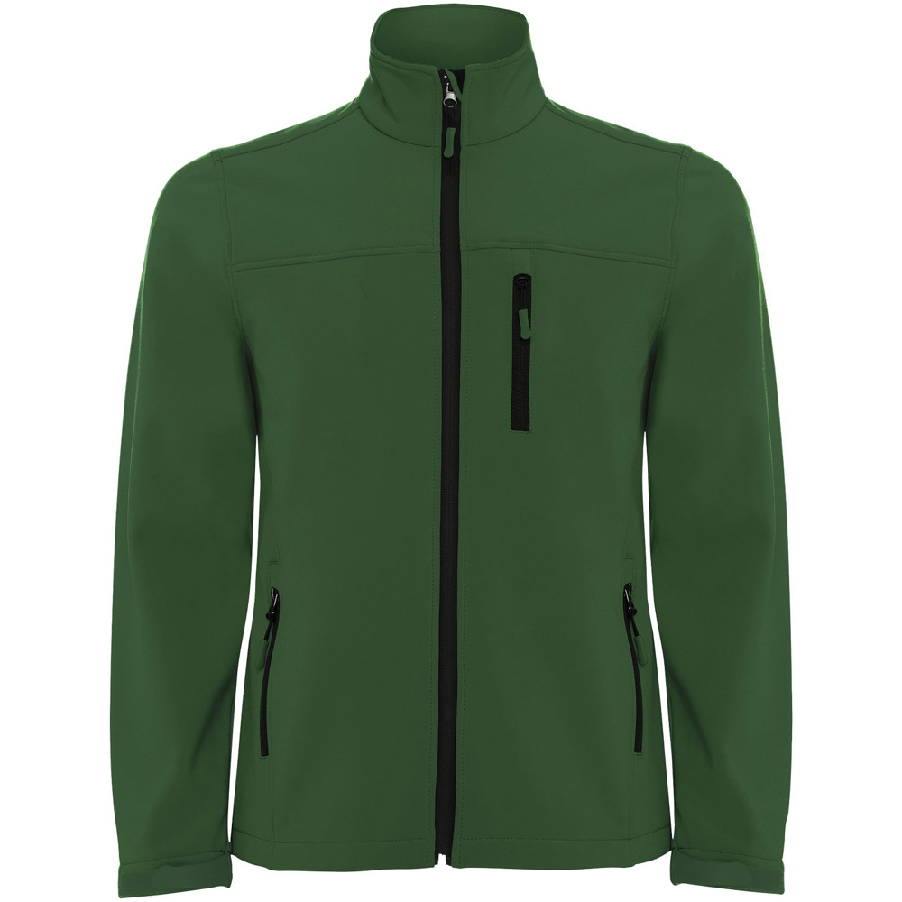 Antartida softshell herenjack - Flessengroen