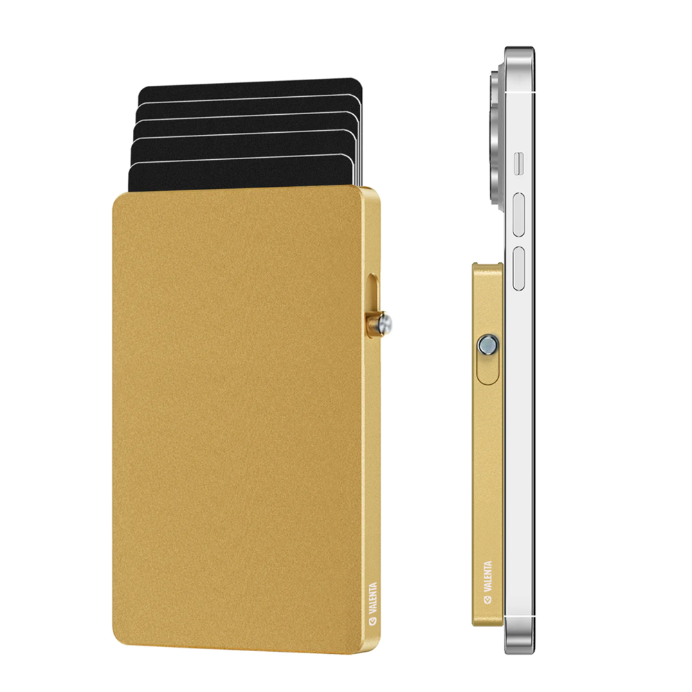 Cardprotector Aluminium Magsafe Gold