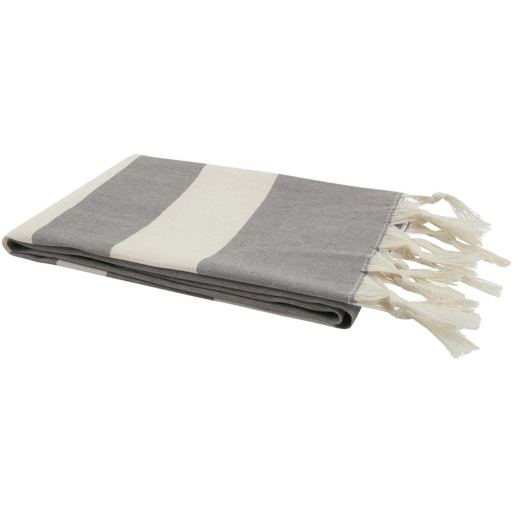 Anders hammam handdoek 147 x 75,5 cm - Zwart