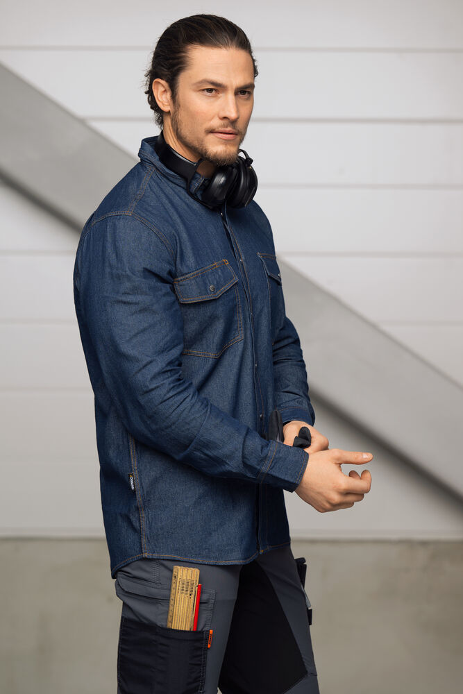 Jobman - 5139 Denim Shirt Jeansblauw XS