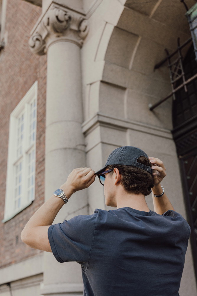 BEAU AWARE™ Washed 6 panel 270gsm cotton twill cap