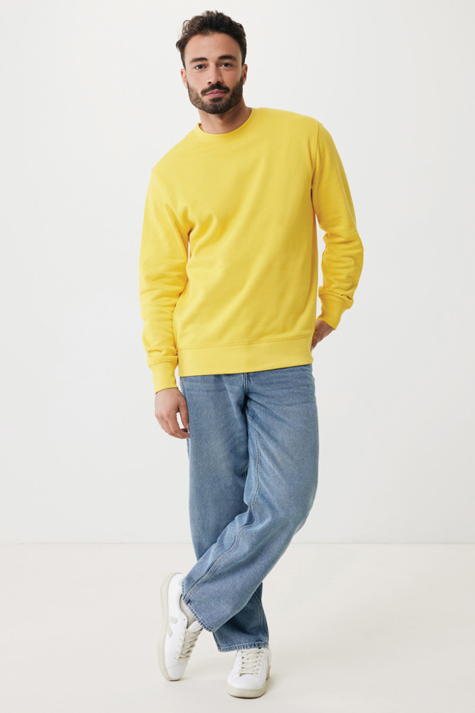 IQONIQ Etosha lichtgewicht gerecycled katoen sweater