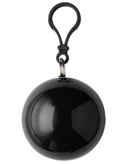 L-merch - PVC Poncho Universum - black
