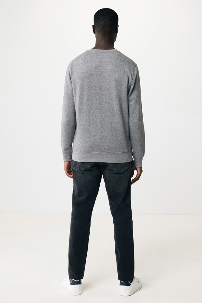 IQONIQ Etosha lichtgewicht gerecycled katoen sweater