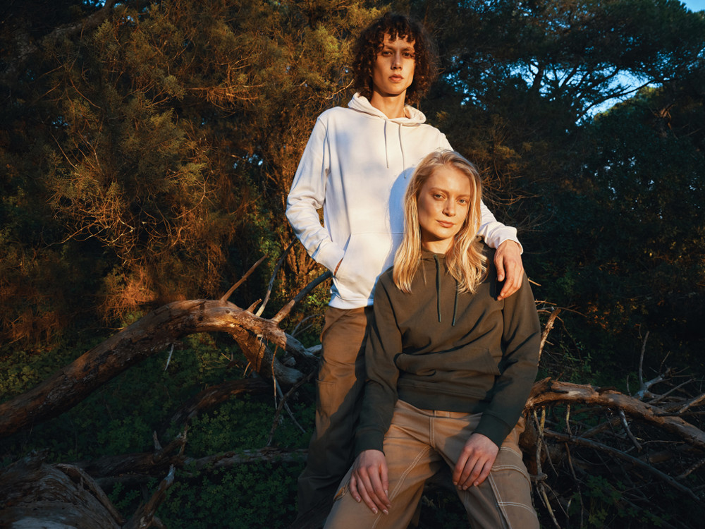 IQONIQ Jasper gerecycled katoen hoodie