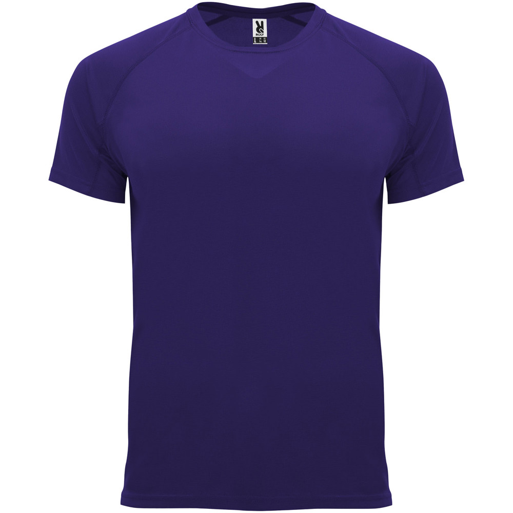 Bahrain 135 g/m² sportshirt met korte mouwen voor heren - mauve