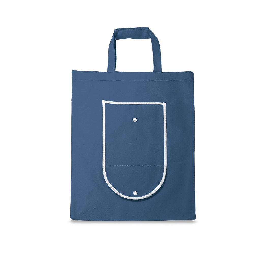 ARLON. Non-woven opvouwbare tas (80 g/m²) - blauw